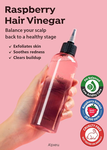 APIEU Raspberry Hair Vinegar Rinse 200ml