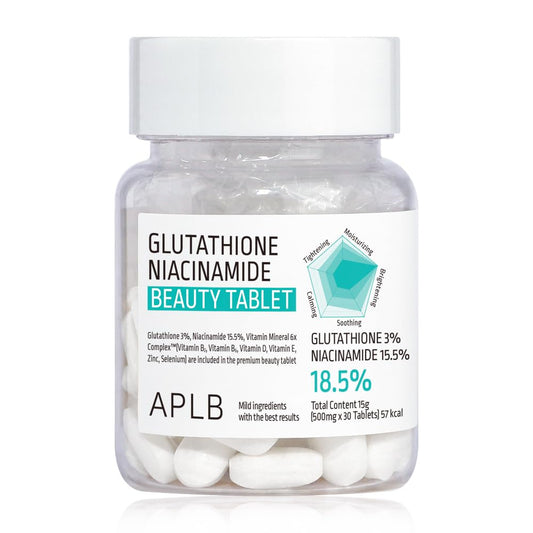 APLB Glutathione Niacinamide Beauty Tablet 500mg (30 Tablets)