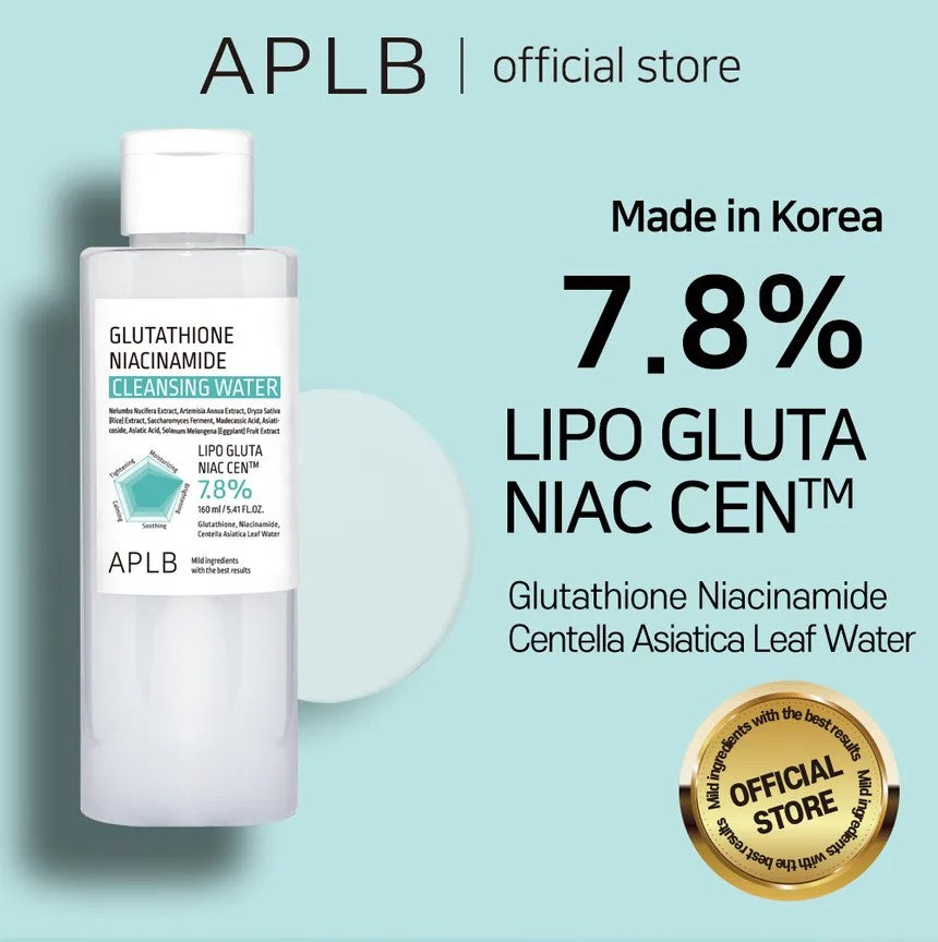 APLB Glutathione Niacinamide Cleansing Water 160ml