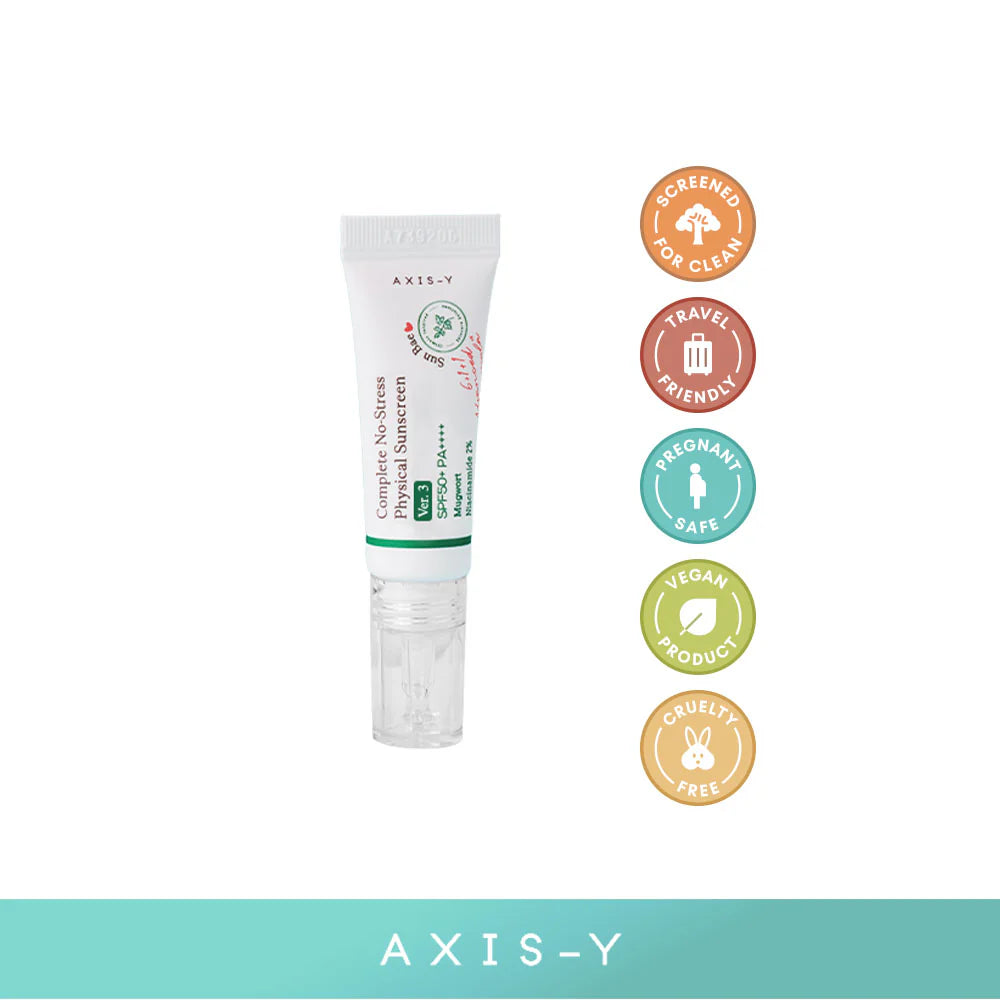 AXISY Complete No-Stress Physical Sunscreen MINI Travel 10ml