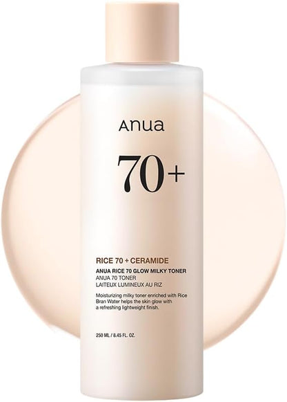 Anua Rice 70 Glow Milky Toner 250ml