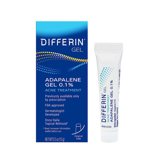 Differin Acne Treatment Gel 15g Tube