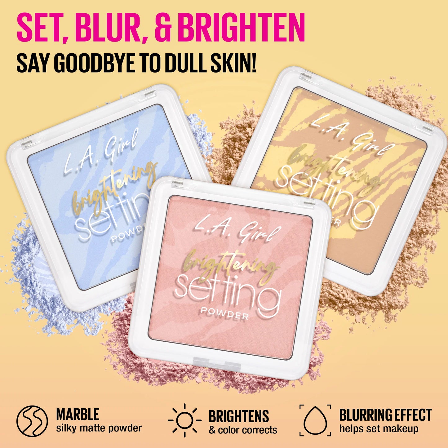 LA Girl Brightening Setting Powder