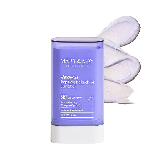 Mary & May Vegan Peptide Bakuchiol Sun Stick SPF50+ PA++++ 18g