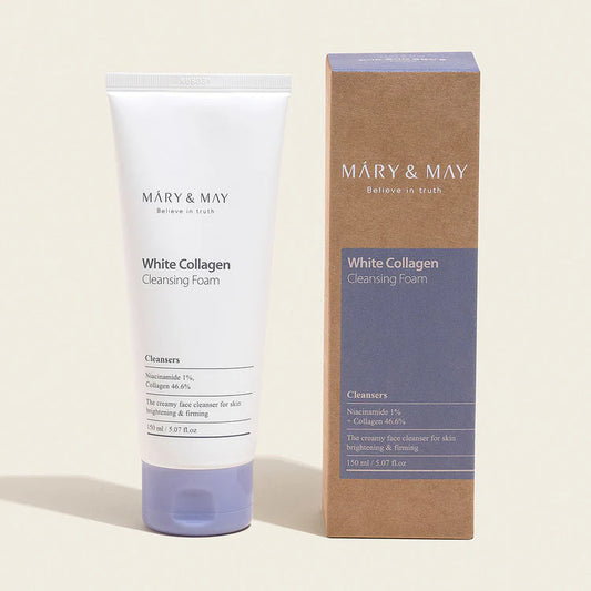 Mary & May White Collagen Cleansing Foam 150ml