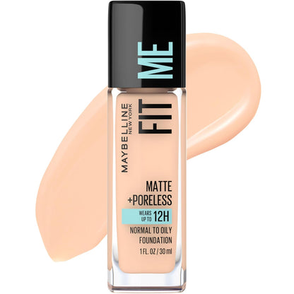 Buy Maybelline Fit Me Matte Poreless Liquid Foundation 115 Ivory price in bangladesh