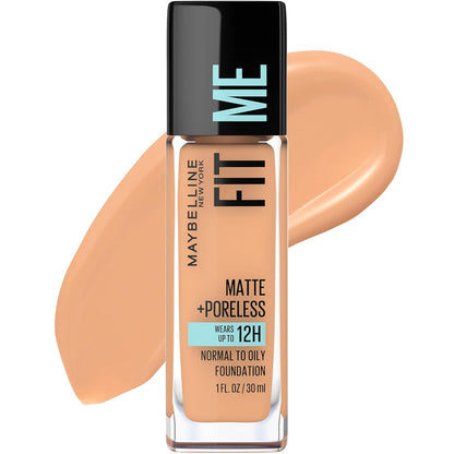 Buy Maybelline Fit Me Matte Poreless Liquid Foundation 320 Natural Tan price in bangladesh