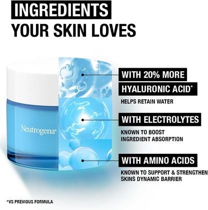 Neutrogena (UAE/France) Hydro Boost Water Gel Moisturiser For Normal To Combination Skin 50ml