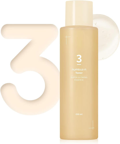 Numbuzin No 3 Super Glowing Essence Toner 200ml