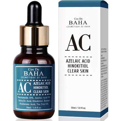 Cos De BAHA (AC) Azelaic Acid Clear Skin Serum 30ml